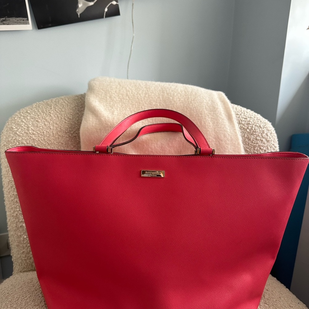Kate Spade Vibrant pink Tote Bag